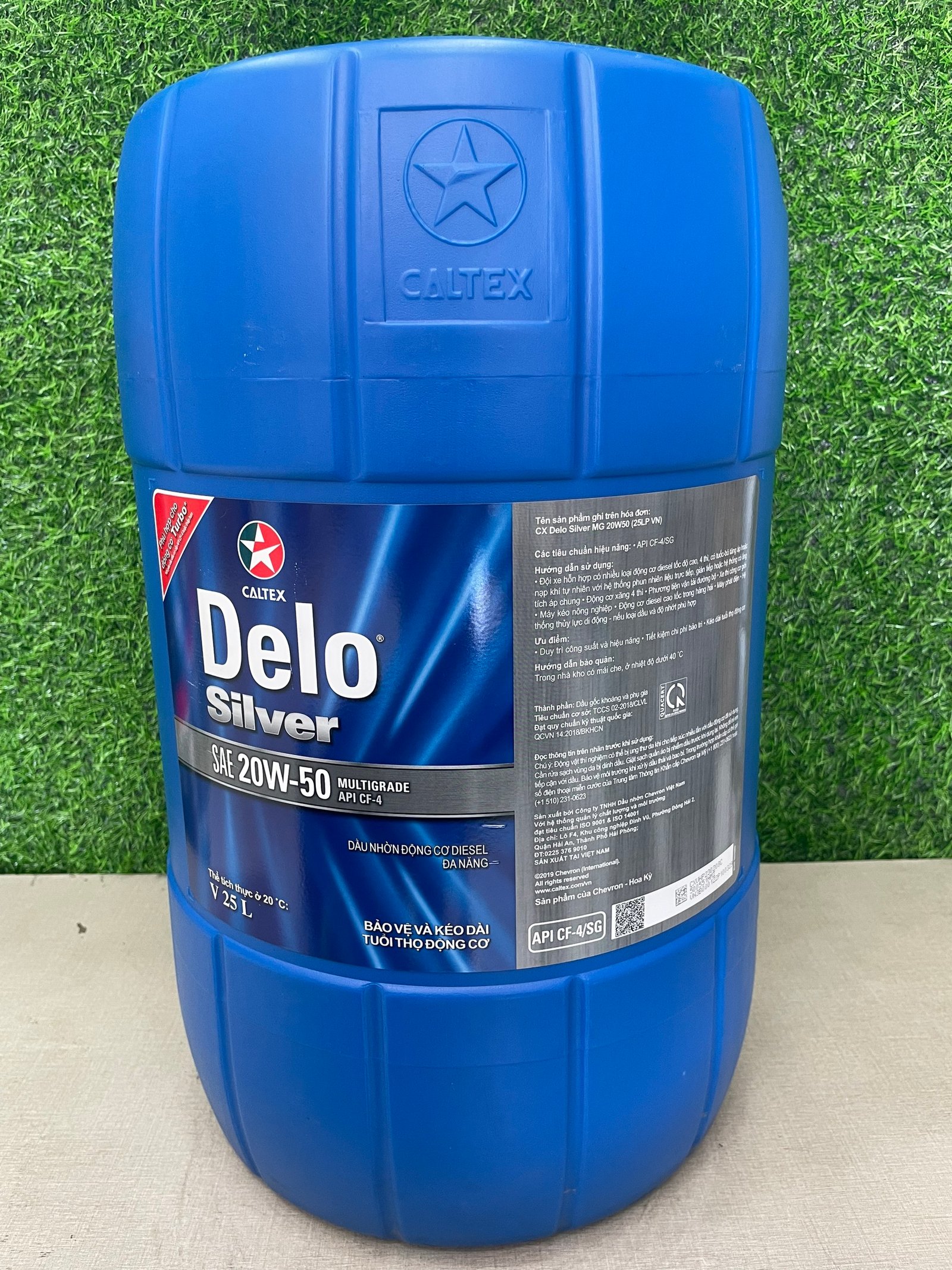 Nhớt Caltex Delo Silver Multigrade API CF-4/SG 20W-50